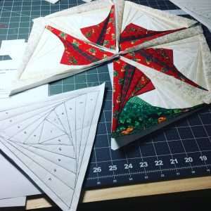 Christmas Table Runner by Jean Brashear